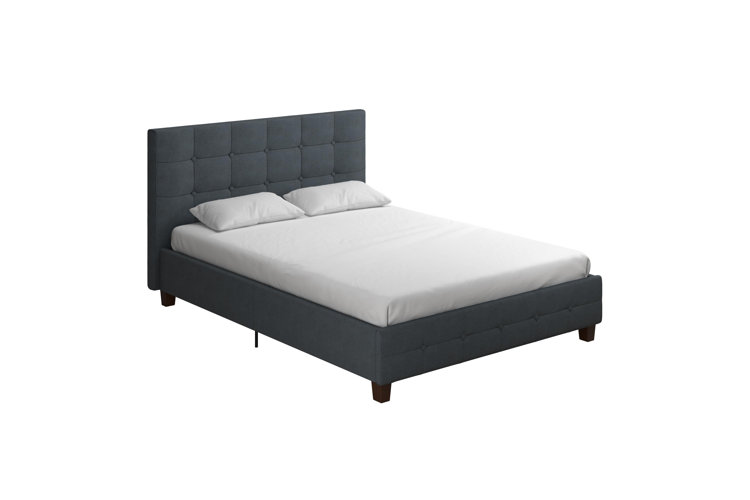 Kaniel button tufted upholstered deals platform bed